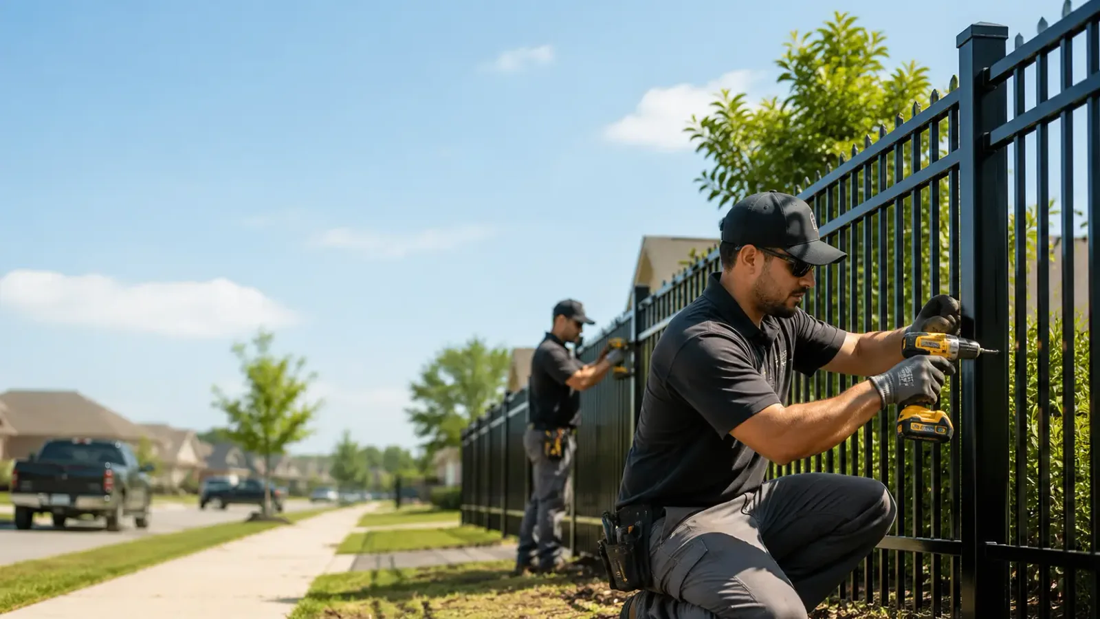 Metal Fence Installation in Mexico, IN